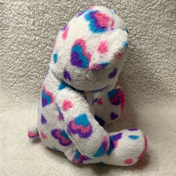 Build A Bear Workshop Hearts And Hugs Pink and Blue Bear Stuffed Animal BABW - Picture 5 of 7